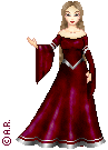 Playing around with texture, don't you think this looks like crushed velvet? doll graphic
