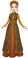 I had this complete outfit stuck in my head for 2 days before I drew it. The hair just happened, but I like the effect... doll graphic